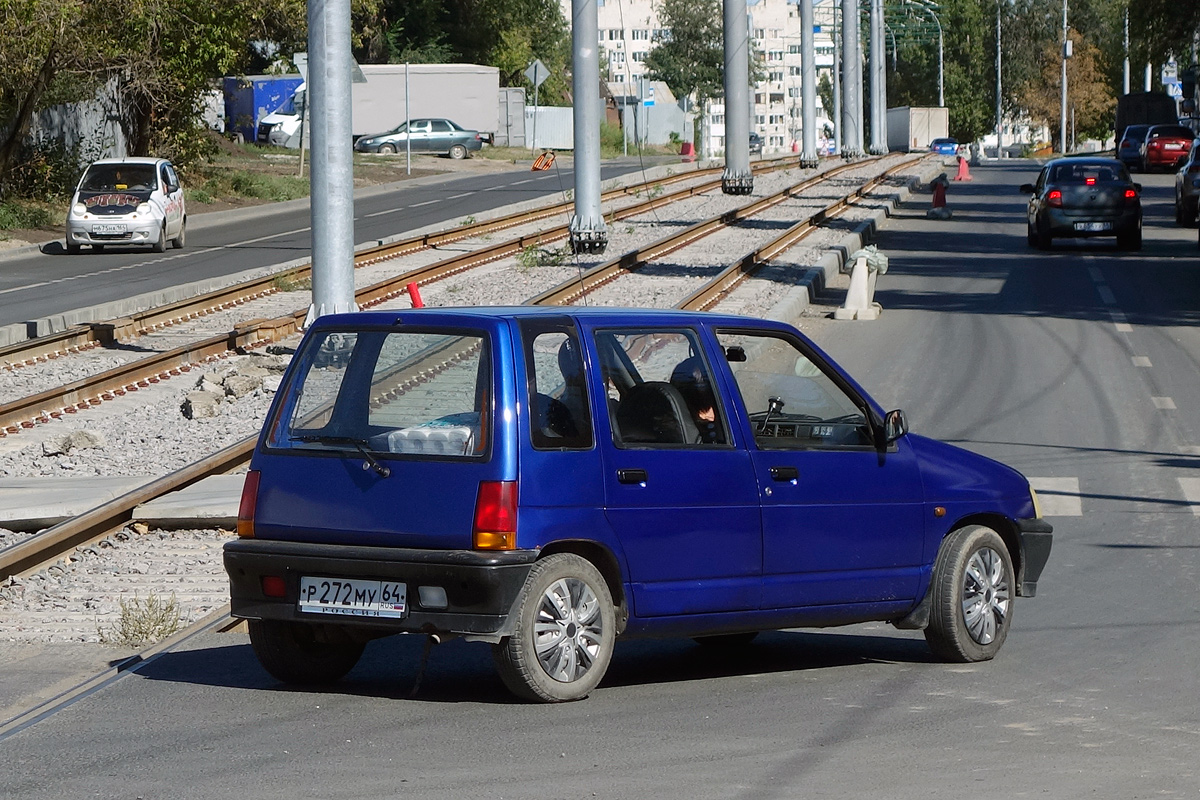 Саратовская область, № Р 272 МУ 64 — Daewoo Tico '91-01