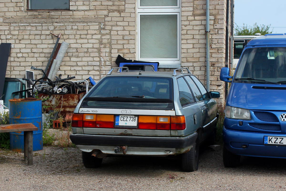 Литва, № CEZ 739 — Audi 100 Avant (C3) '82-91