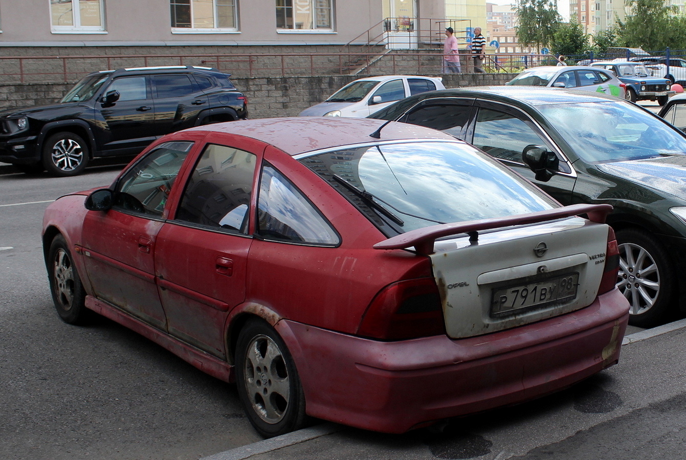 Санкт-Петербург, № Р 791 ВУ 98 — Opel Vectra (B) '95-02