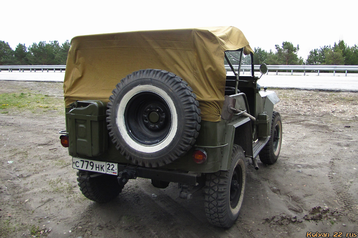 Алтайский край, № С 779 НК 22 — ГАЗ-67Б '44-53; Алтайский край — День Победы. Барнаул. 2012 г.