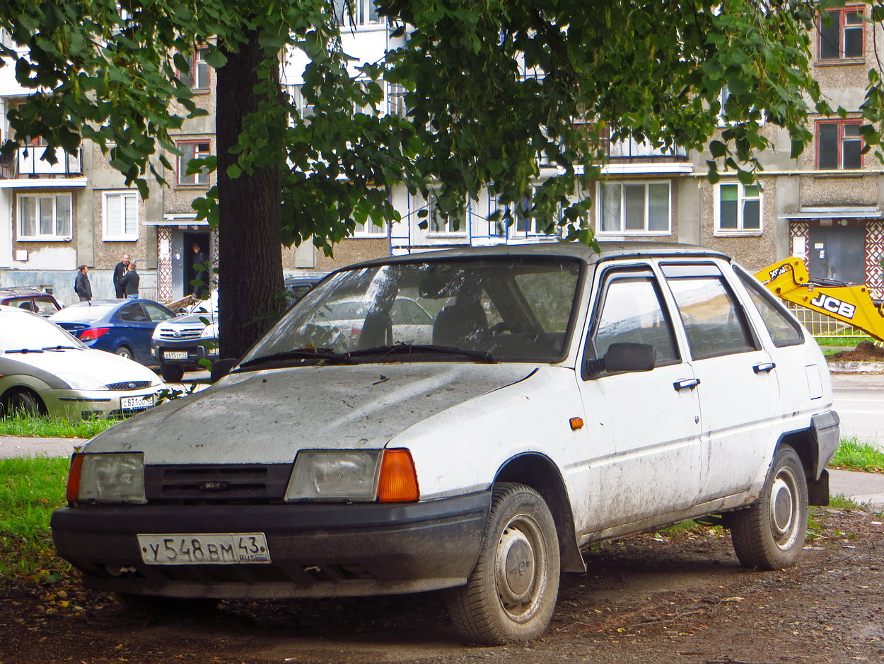 Кировская область, № У 548 ВМ 43 — Иж-2126-030 '98-05