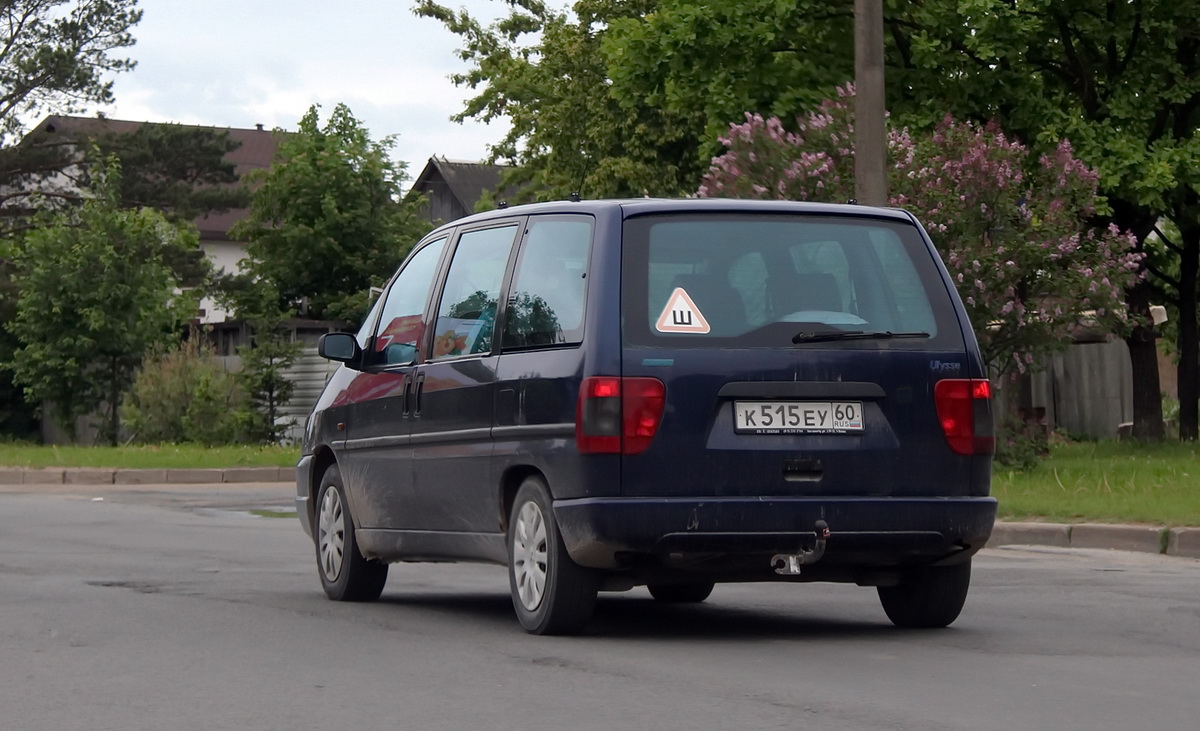 Псковская область, № К 515 ЕУ 60 — FIAT Ulysse (1G) '94-02