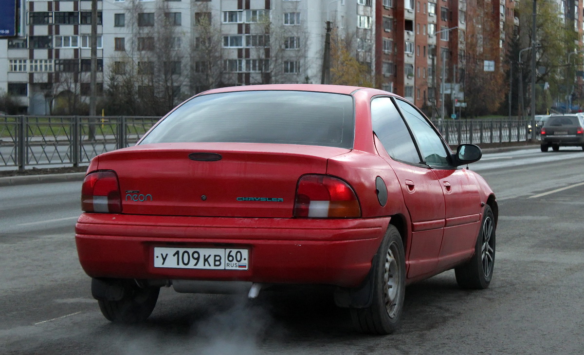 Псковская область, № У 109 КВ 60 — Chrysler Neon (1G) '94-99