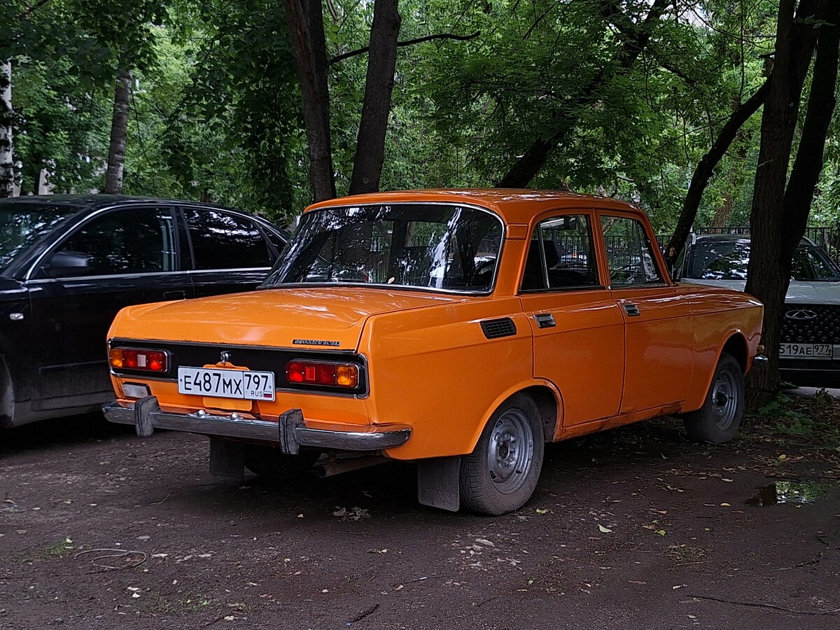 Москва, № Е 487 МХ 797 — Москвич-2140 '76-88