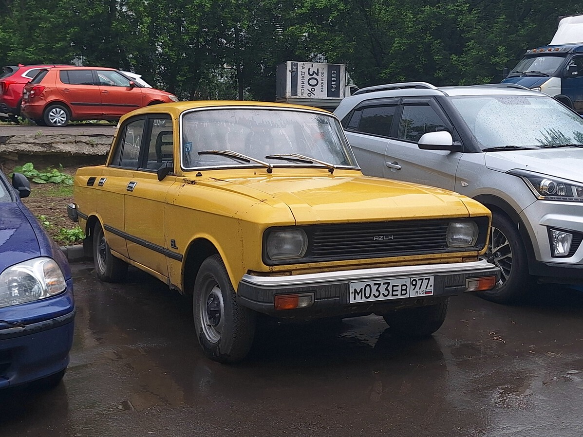 Москва, № М 033 ЕВ 977 — Москвич-2140-117 (2140SL) '80-88