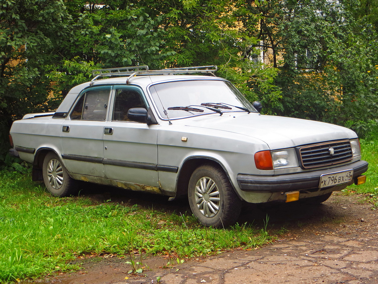 Кировская область, № Х 796 ВХ 43 — ГАЗ-31029 Волга '92-97
