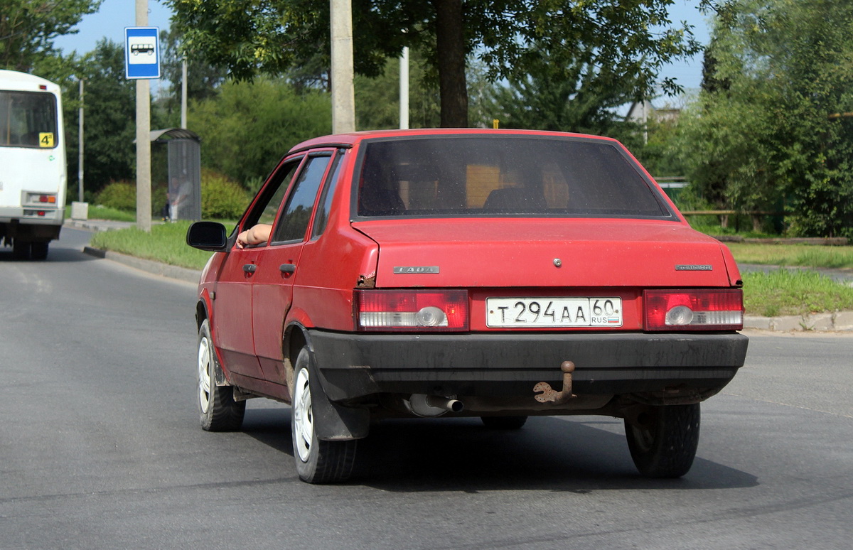 Псковская область, № Т 294 АА 60 — ВАЗ-21099 '90-04