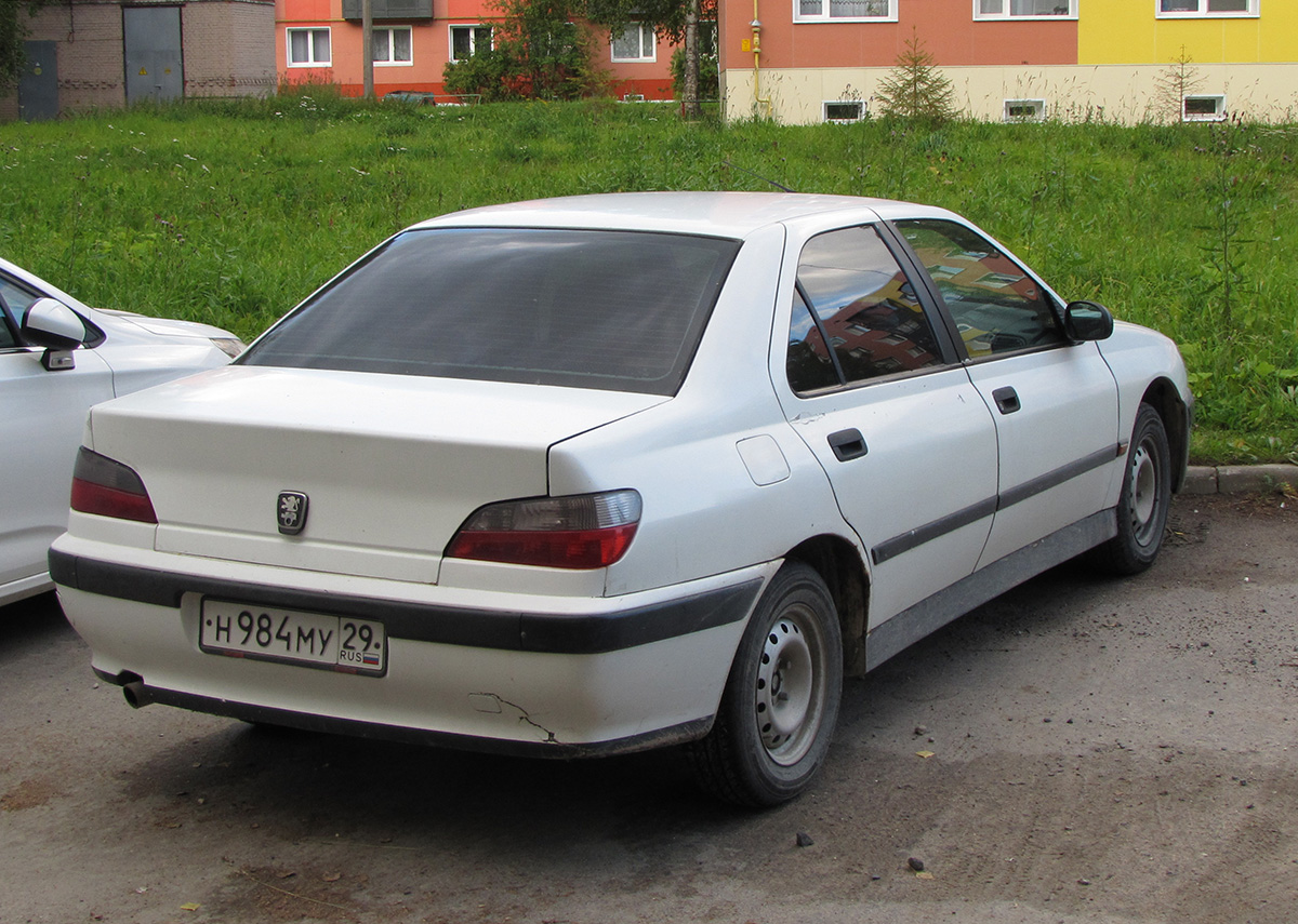 Архангельская область, № Н 984 МУ 29 — Peugeot 406 (1G) '95-99