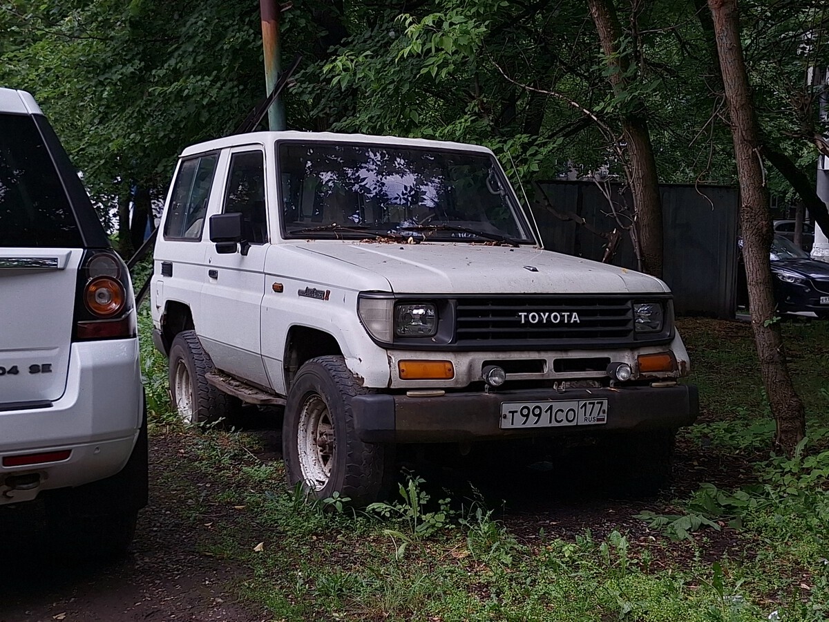 Москва, № Т 991 СО 177 — Toyota Land Cruiser II (J70) '90-96