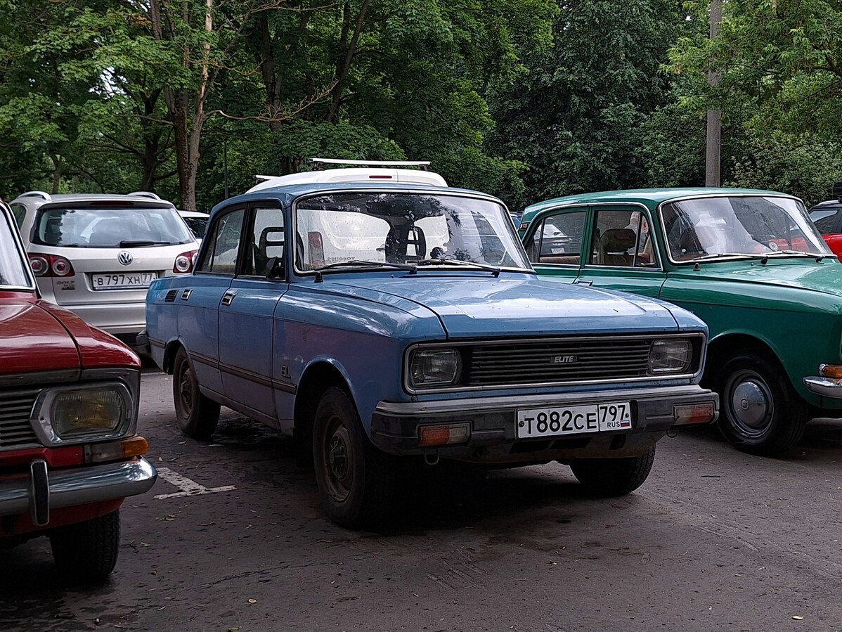Москва, № Т 882 СЕ 797 — Москвич-2140-117 (2140SL) '80-88