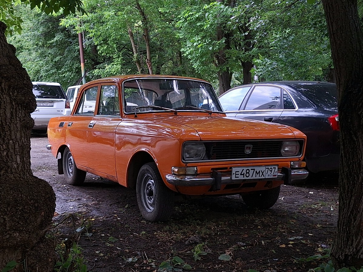 Москва, № Е 487 МХ 797 — Москвич-2140 '76-88