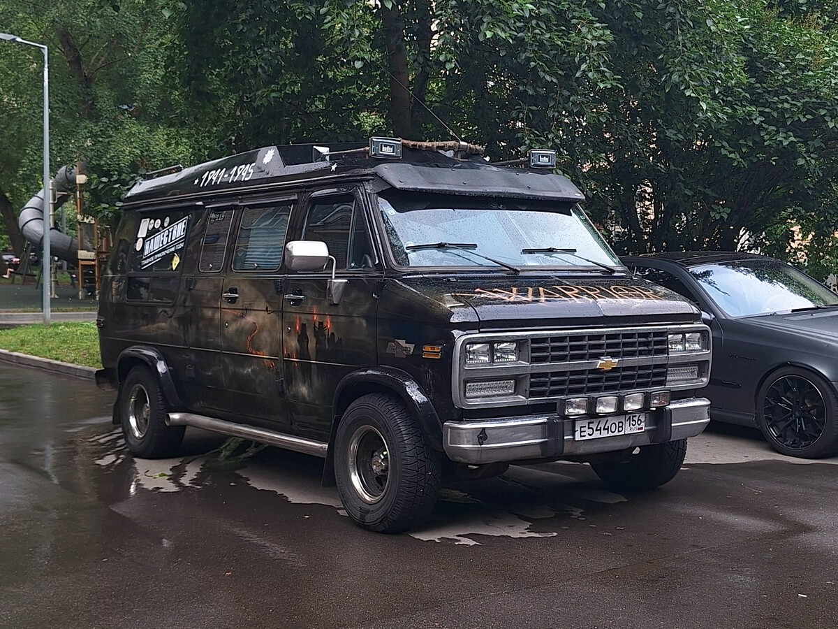 Оренбургская область, № Е 544 ОВ 156 — Chevrolet Van (3G) '71-96