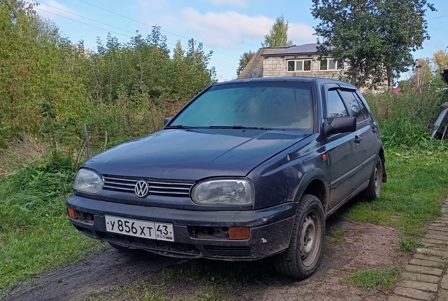Кировская область, № У 856 ХТ 43 — Volkswagen Golf III '91-98