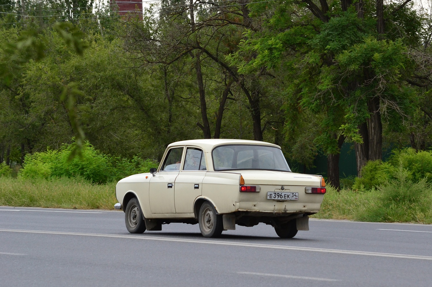 Волгоградская область, № Е 396 ЕК 34 — Москвич-412ИЭ-028 (Иж) '82-01
