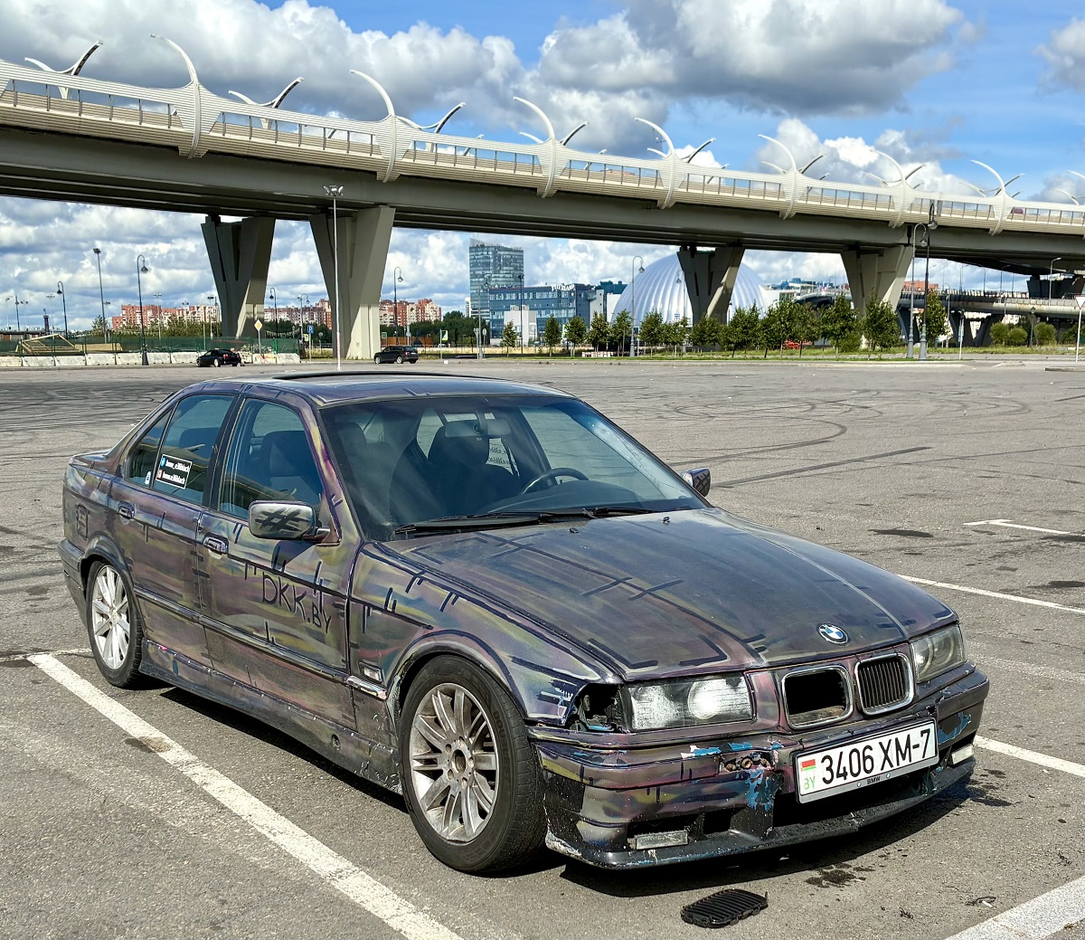 Минск, № 3406 ХМ-7 — BMW 3 Series (E36) '90-00
