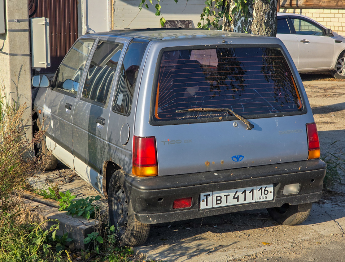 Татарстан, № ВТ 411 16 — Daewoo Tico '91-01