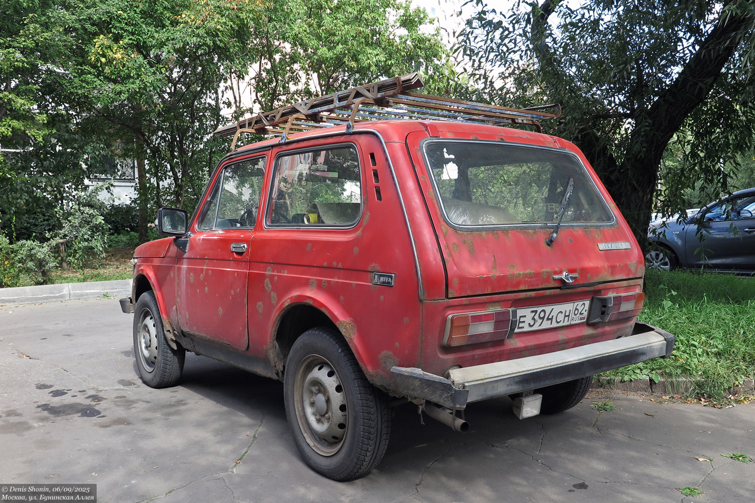 Рязанская область, № Е 394 СН 62 — ВАЗ-2121 Нива '77-94
