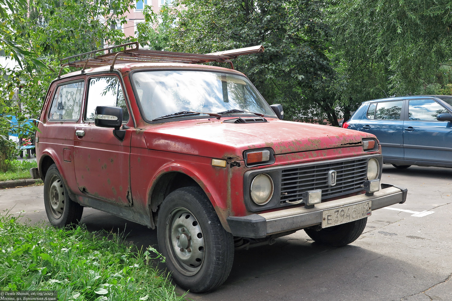 Рязанская область, № Е 394 СН 62 — ВАЗ-2121 Нива '77-94