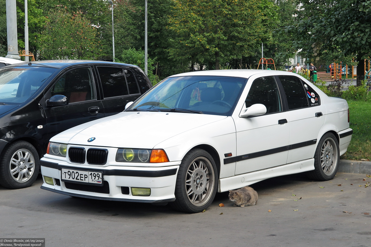 Москва, № Т 902 ЕР 199 — BMW 3 Series (E36) '90-00