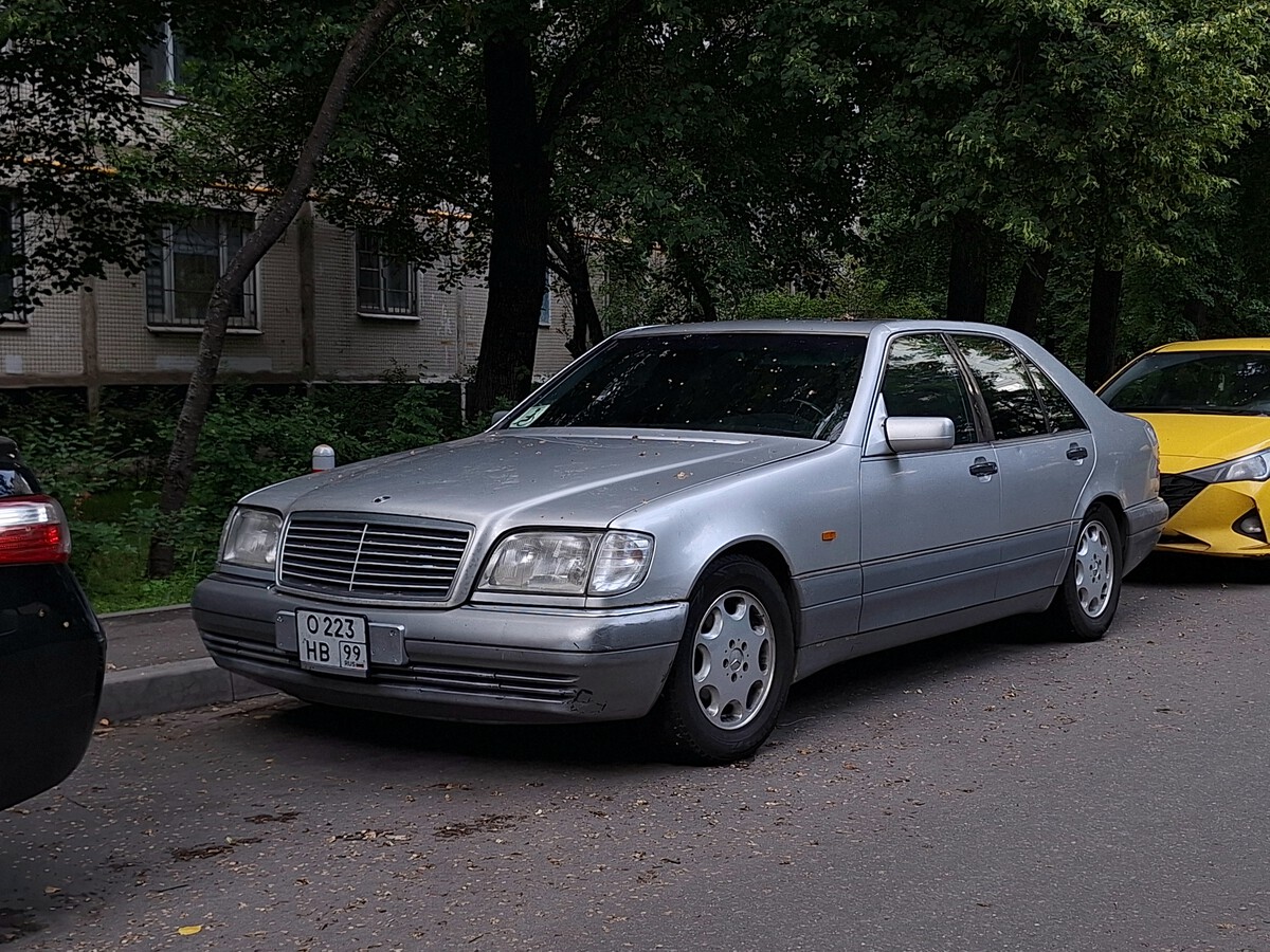 Москва, № О 223 НВ 99 — Mercedes-Benz (W140) '91-98