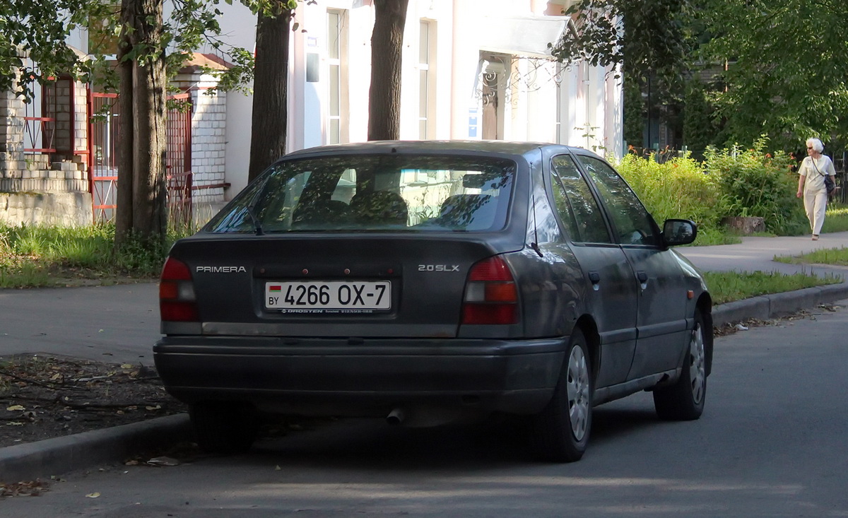 Минск, № 4266 ОХ-7 — Nissan Primera (P10) '90-96