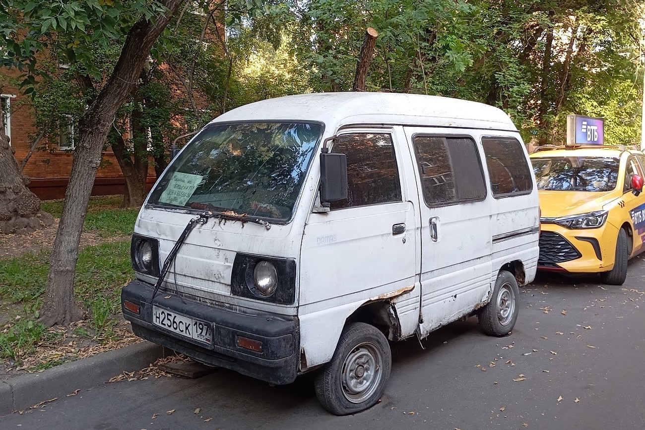 Москва, № Н 256 СК 197 — Daewoo Damas '91-05