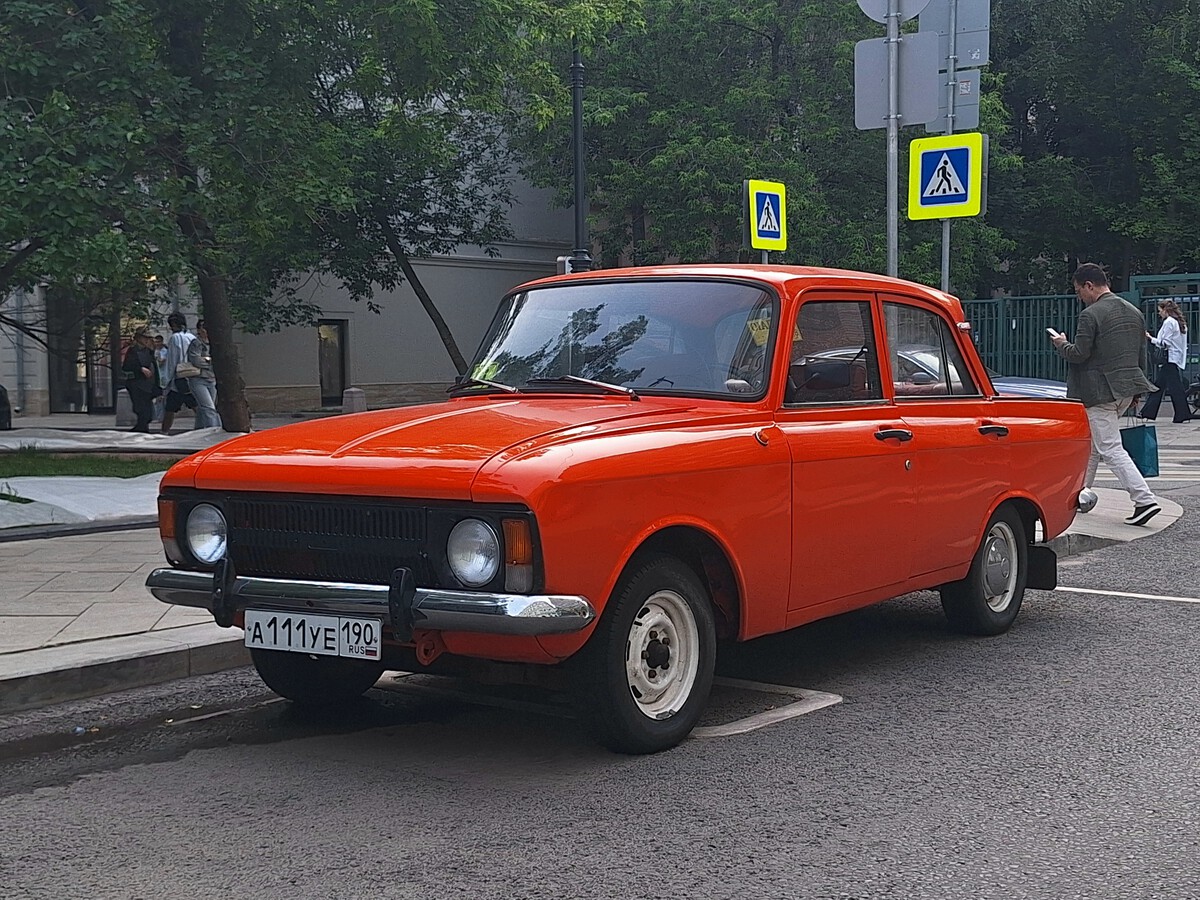 Московская область, № А 111 УЕ 190 — Москвич-412ИЭ-028 (Иж) '82-01