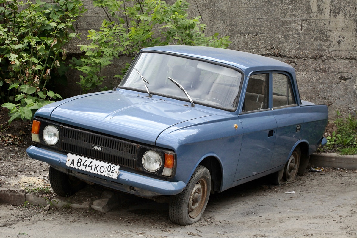 Башкортостан, № А 844 КО 02 — Москвич-412ИЭ-028 (Иж) '82-01