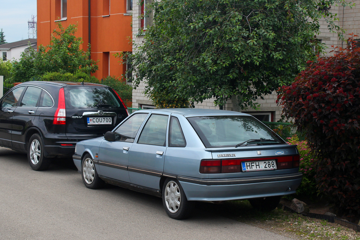 Литва, № HFH 288 — Renault 21 '86-94