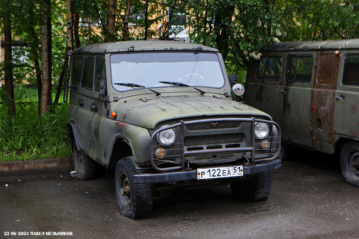 Мурманская область, № Р 122 ЕА 51 — УАЗ-31514 '93-03