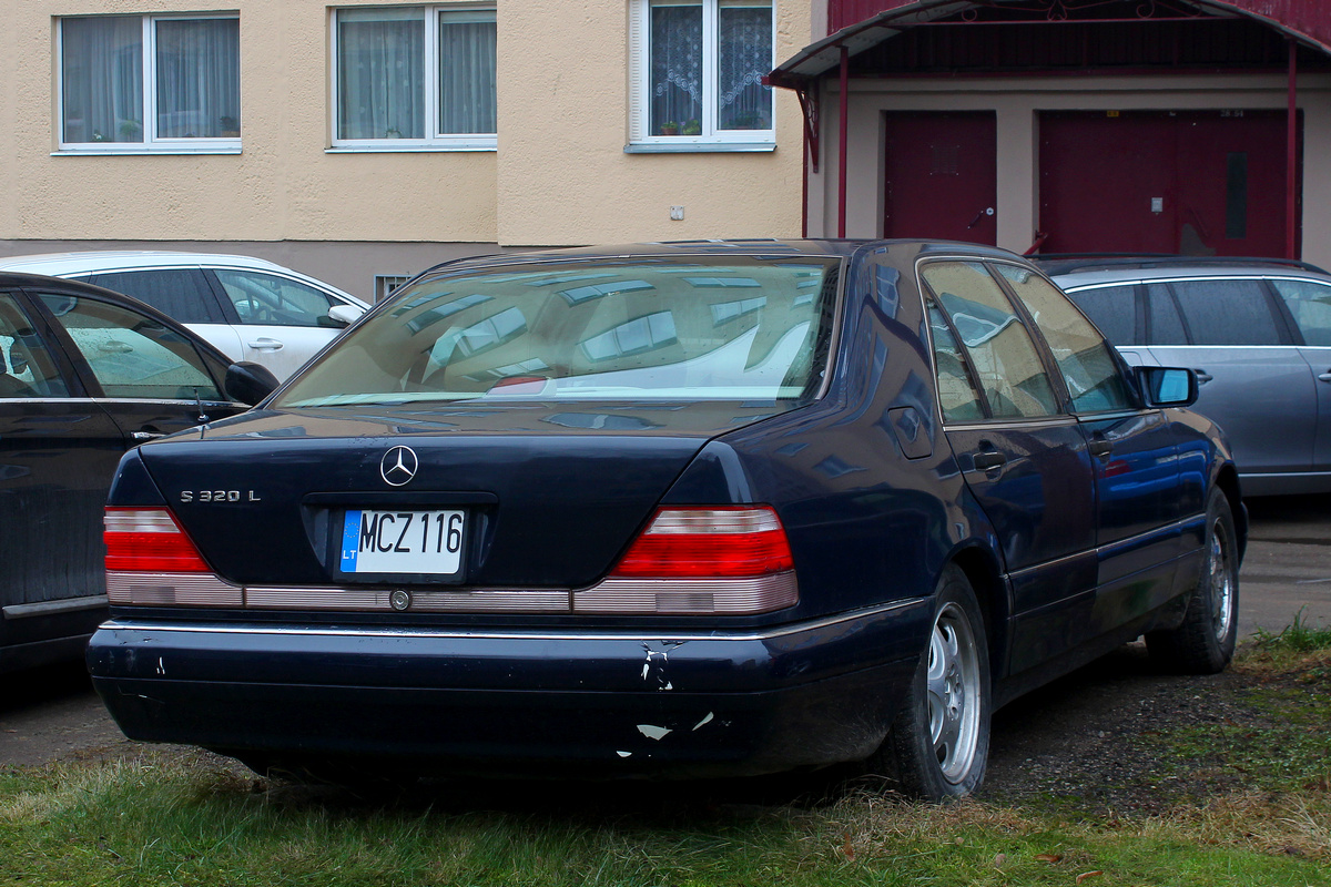 Литва, № MCZ 116 — Mercedes-Benz (W140) '91-98