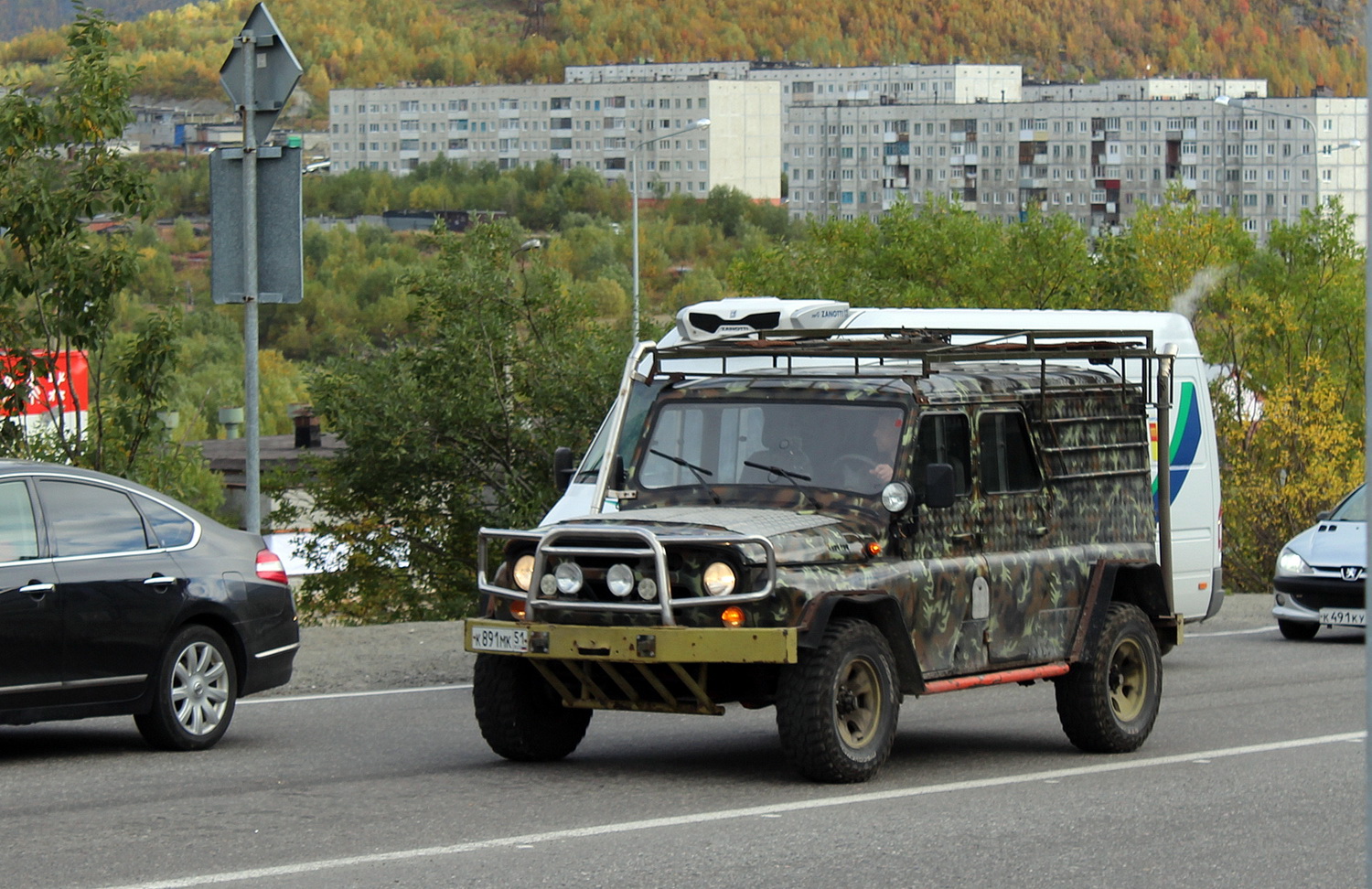 Мурманская область, № К 891 МК 51 — УАЗ-3159 Барс '99-10