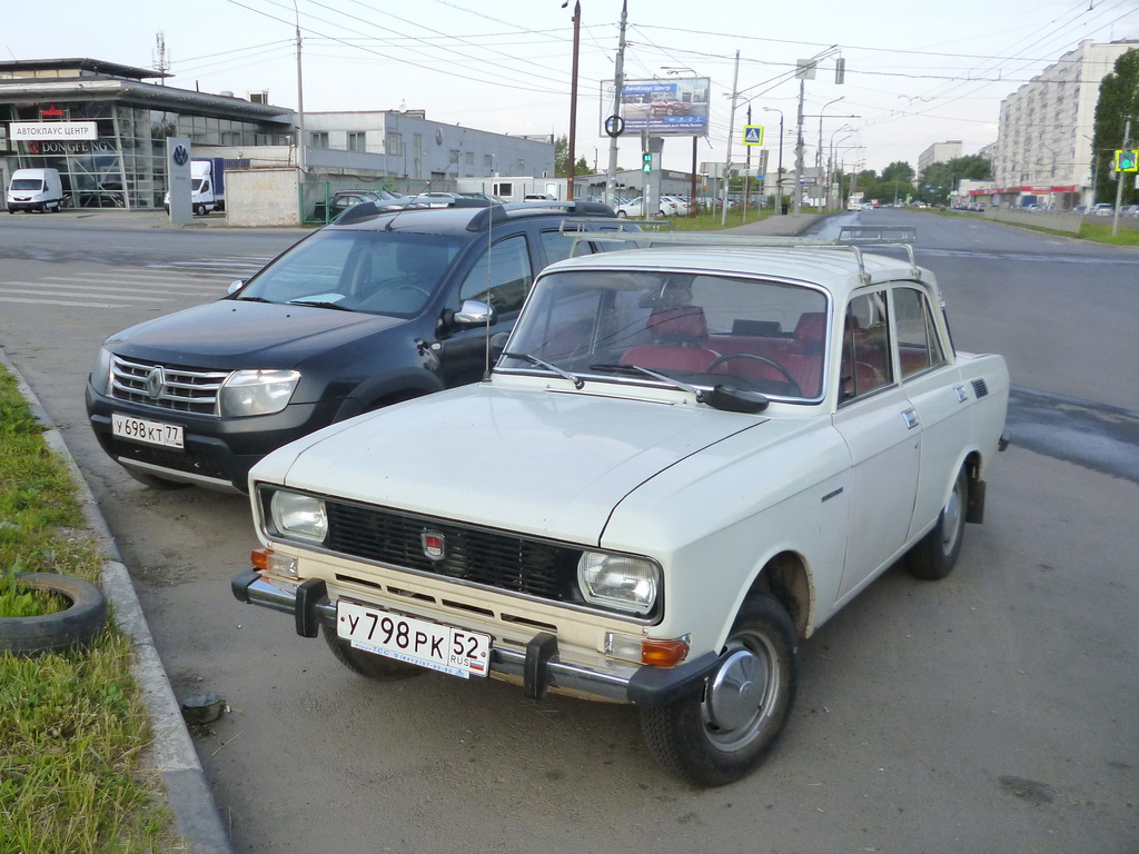 Нижегородская область, № У 798 РК 52 — Москвич-2140 '76-88