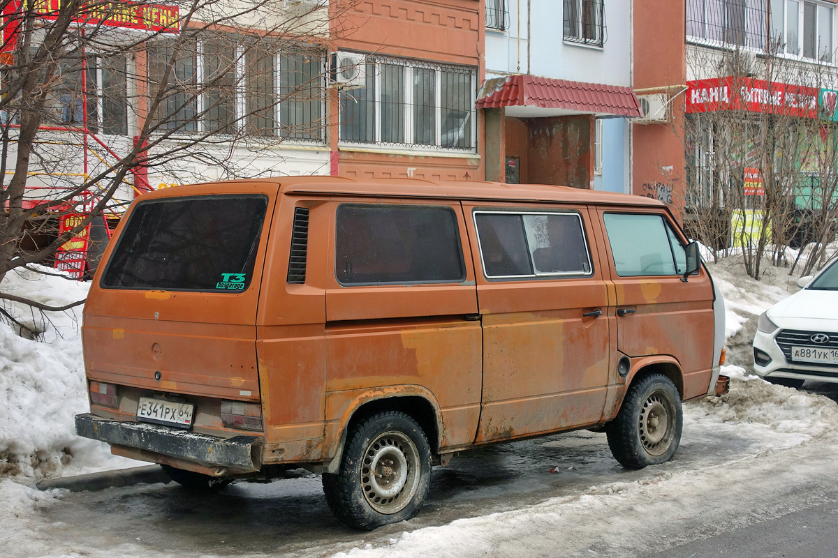 Саратовская область, № Е 341 РХ 64 — Volkswagen Typ 2 (T3) '79-92
