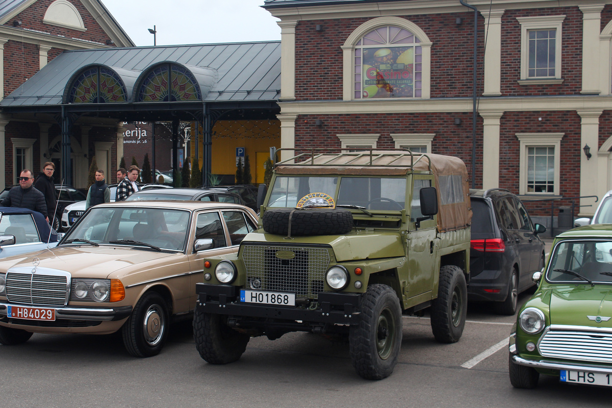 Литва, № H01868 — Land Rover Lightweight (III) '72-84; Литва — Classic Auto Show Kaunas 2025