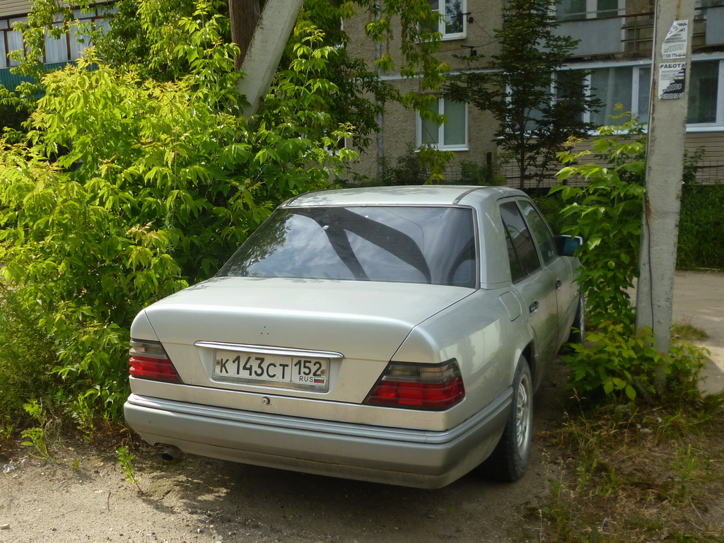 Нижегородская область, № К 143 СТ 152 — Mercedes-Benz (W124) '84-96