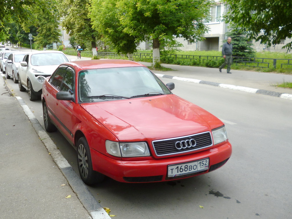 Нижегородская область, № Т 168 ВО 152 — Audi 100 (C4) '90-94