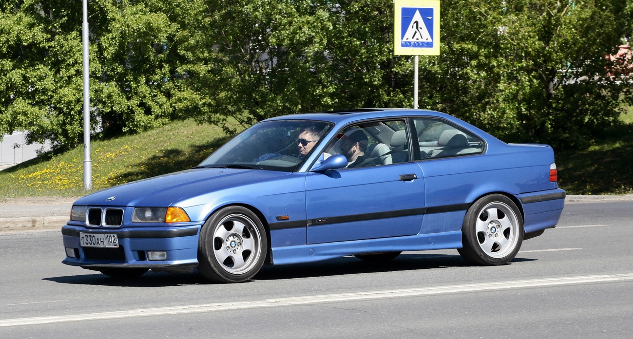 Башкортостан, № Т 330 АН 102 — BMW 3 Series Coupe (E36) '90-00