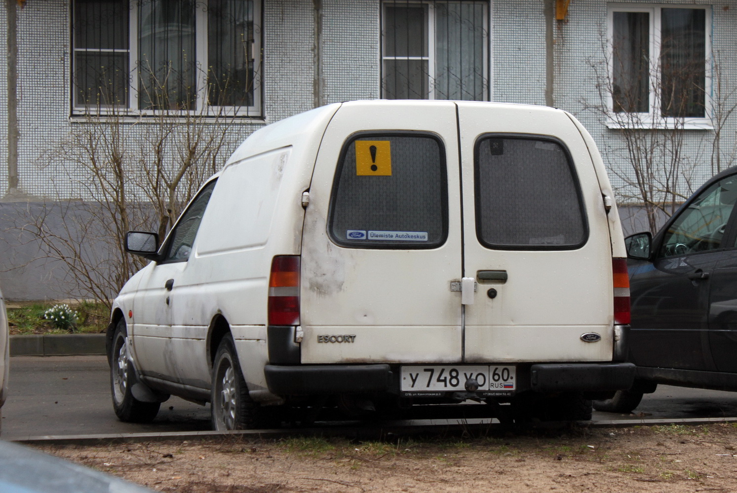 Псковская область, № У 748 УО 60 — Ford Escort MkVI '95-00