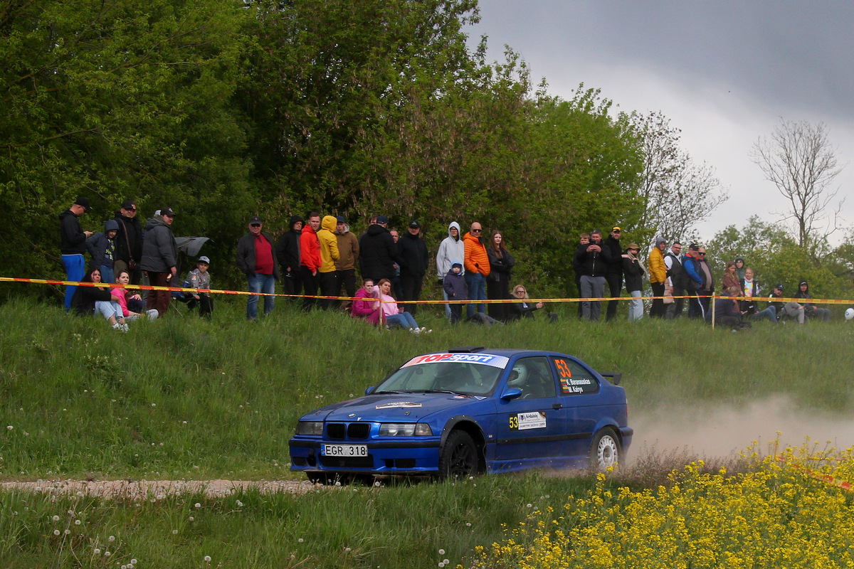 Литва, № EGR 318 — BMW 3 Series Compact (E36) '94-00; Литва — Rally Kėdainiai 2025
