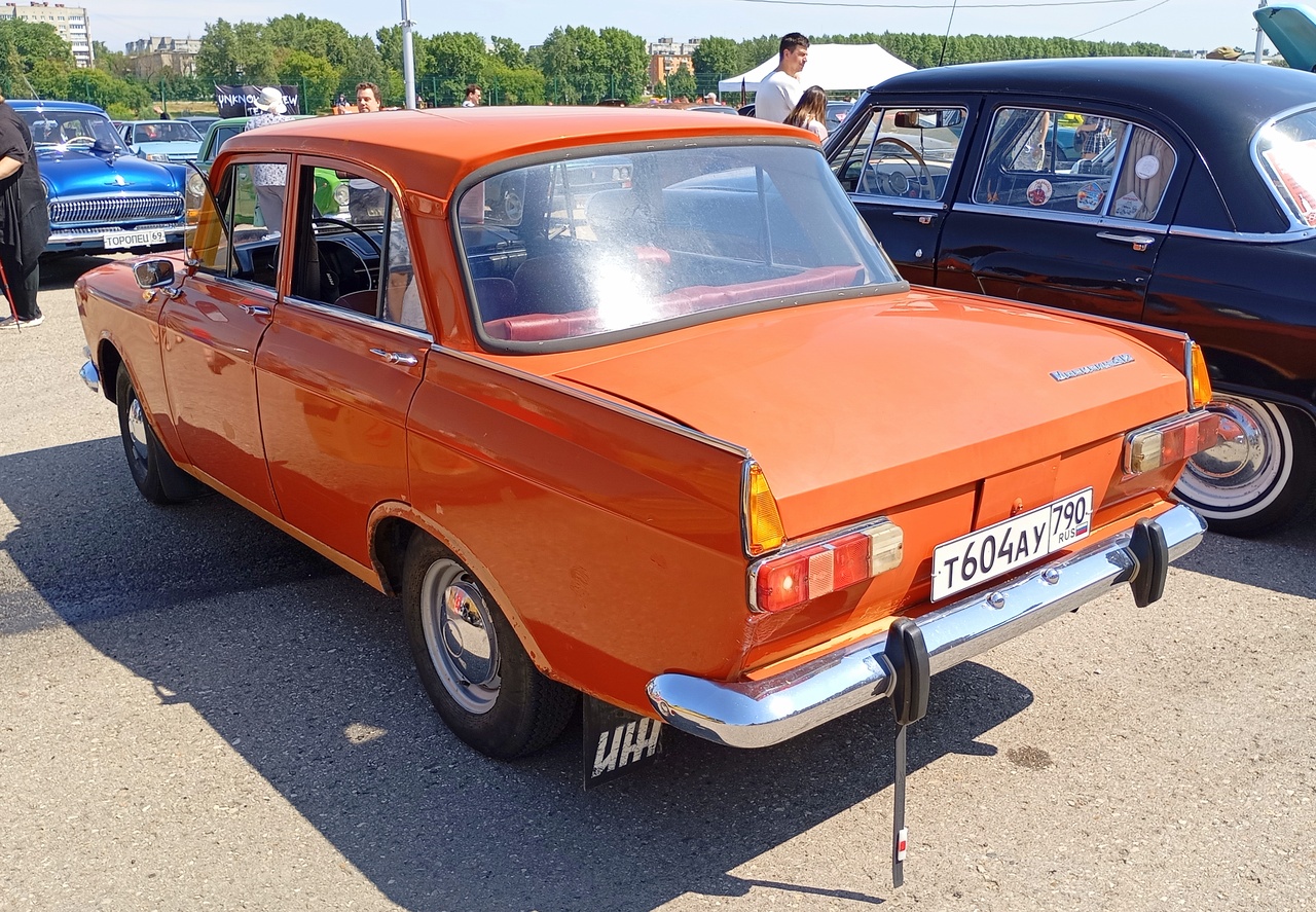 Московская область, № Т 604 АУ 790 — Москвич-412ИЭ (Иж) '70-82; Тверская область — Фестиваль "Столица Ретро 2025"