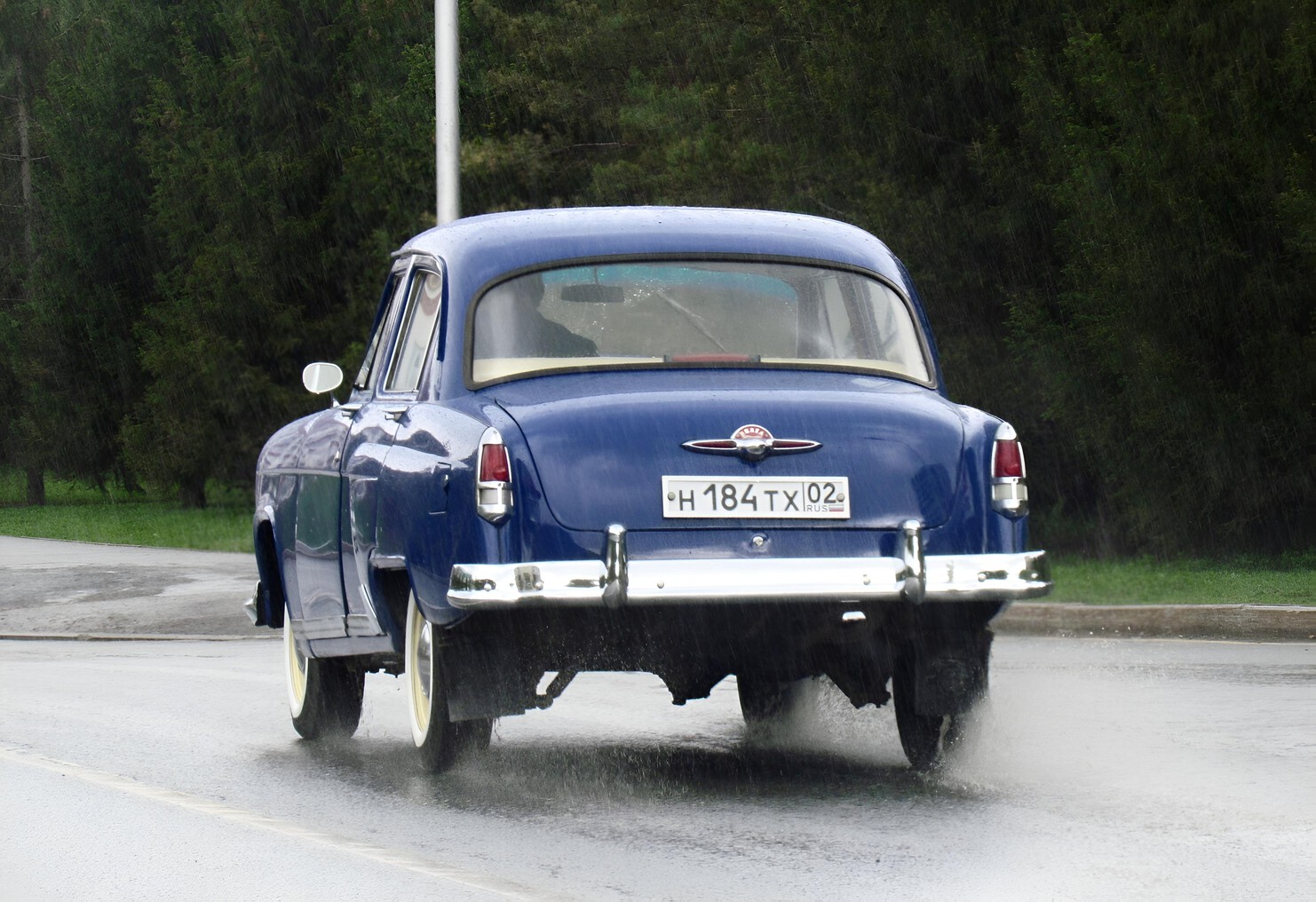 Башкортостан, № Н 184 ТХ 02 — ГАЗ-М-21И Волга '58-62