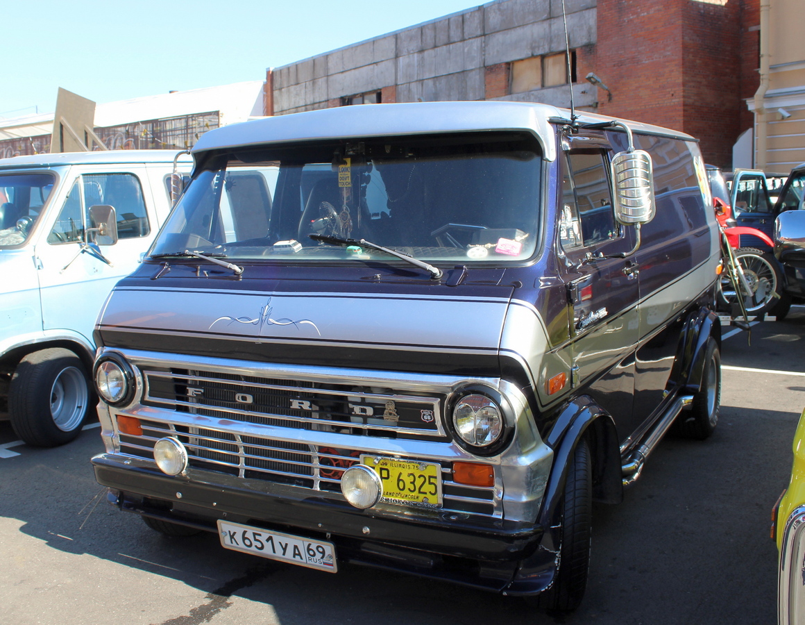 Тверская область, № К 651 УА 69 — Ford E-Series (2G) '68-74; Санкт-Петербург — Ежегодная выставка классических и кастомных автомобилей и мотоциклов "Original Meet"