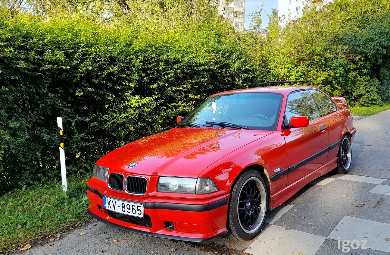 Латвия, № KV-8965 — BMW 3 Series Coupe (E36) '90-00