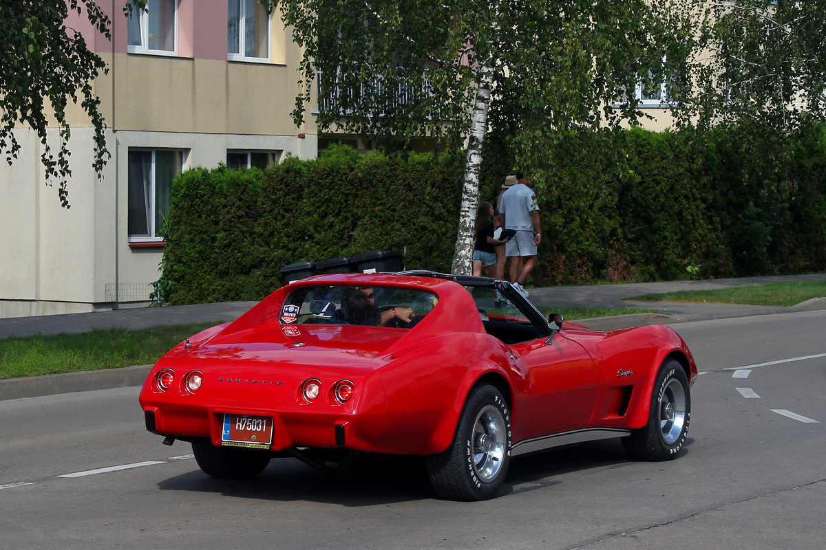 Литва, № H75031 — Chevrolet Corvette (C3) '68-82; Литва — American Spirit 2025