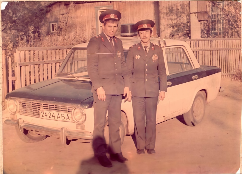 Алтайский край, № 2424 АБА — ВАЗ-2101 Жигули '70-83; Исторические фотографии (до 2000 года) (Алтайский край)