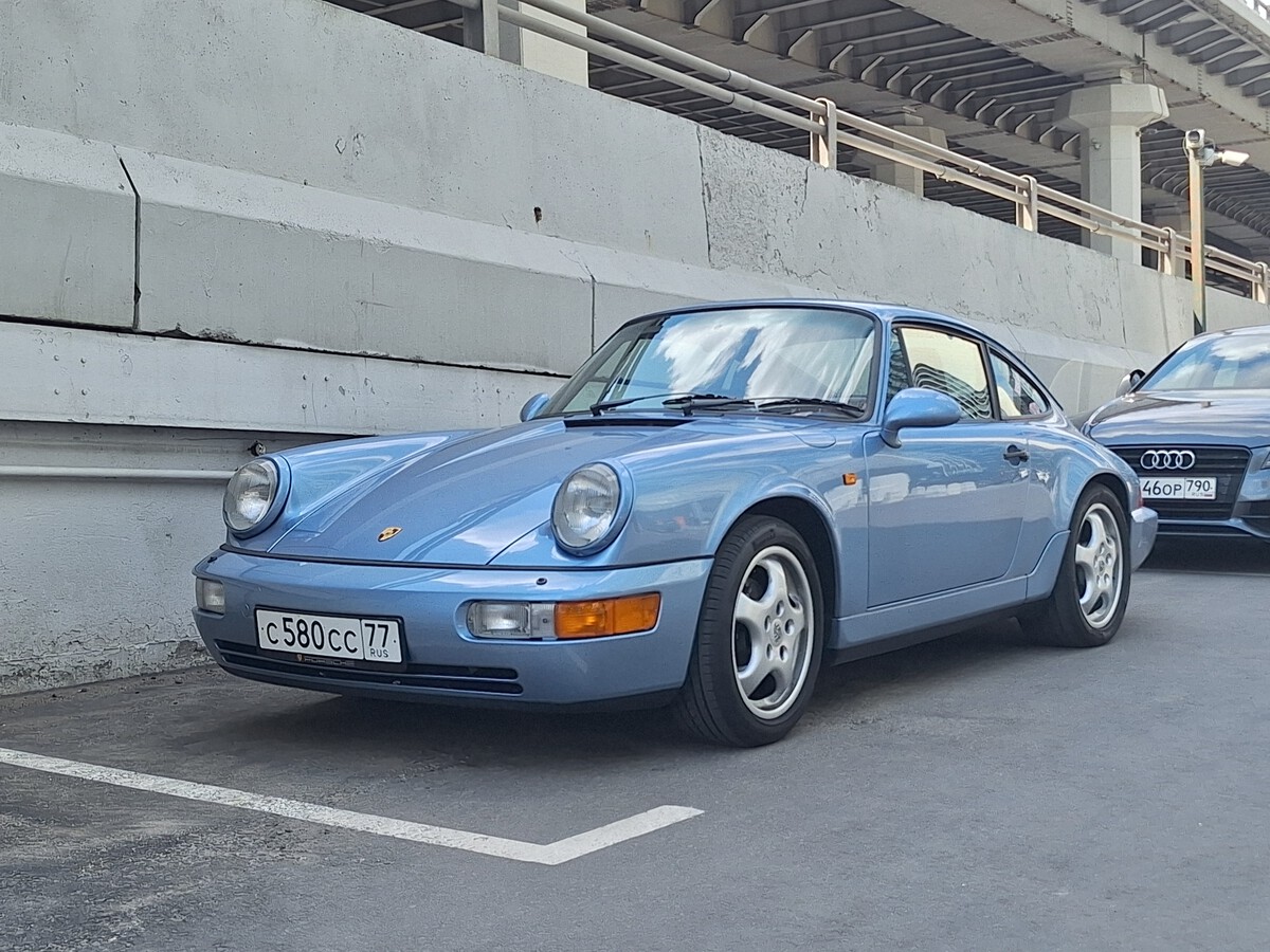 Москва, № С 580 СС 77 — Porsche 911 (964) '88-94
