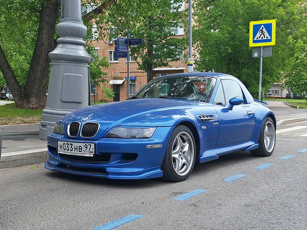 Москва, № Н 033 НВ 97 — BMW Z3 '95-02