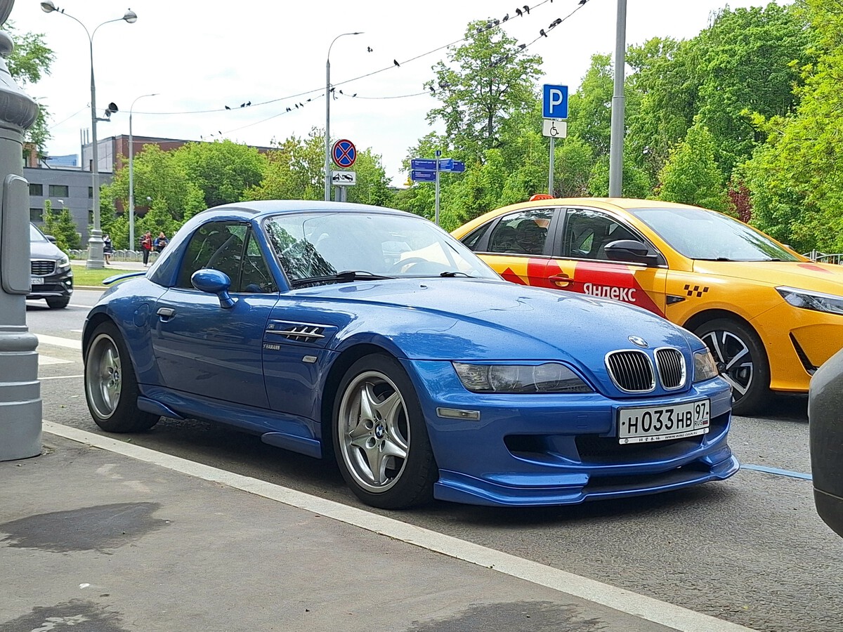 Москва, № Н 033 НВ 97 — BMW Z3 '95-02