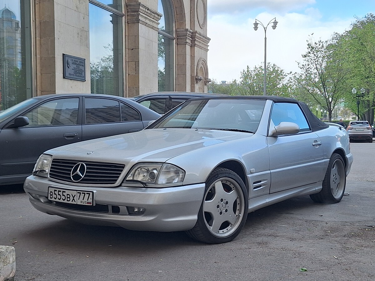 Москва, № В 555 ВХ 777 — Mercedes-Benz (R129) '89-01